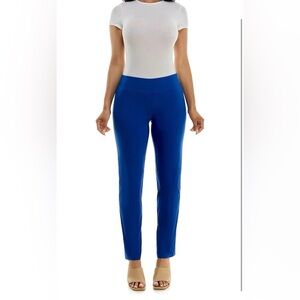 Zac & Rachel Women's Millennium Fabric - Slim Leg Pull-On Pant-SIZE 14PS